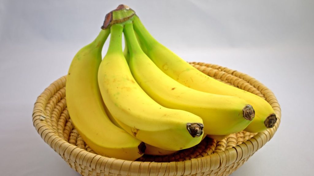 Prebiotic-rich bananas