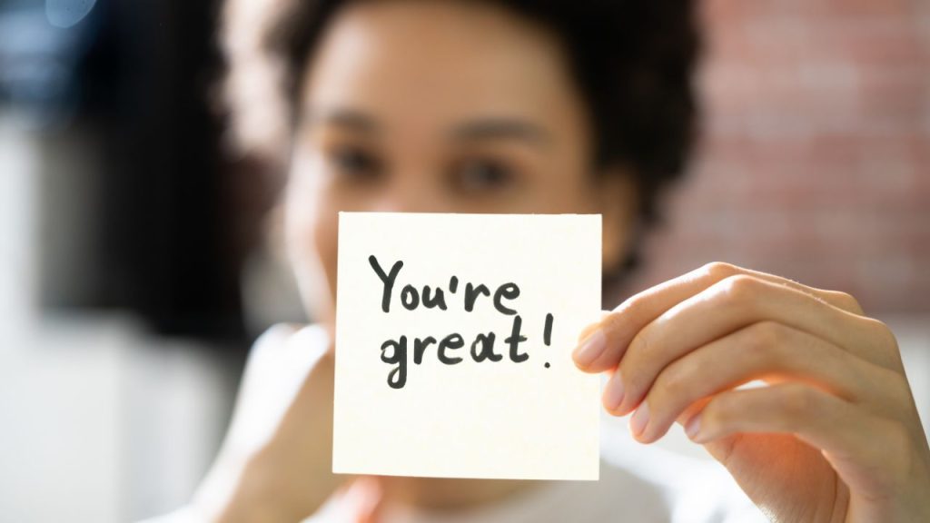 Give compliment and appreciate at the workplace