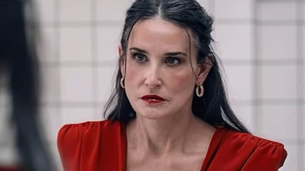 Performance of Demi Moore in The Substance