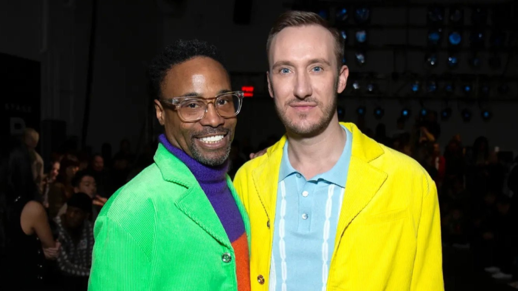 Hollywood actor Billy Porter and Adam Smith